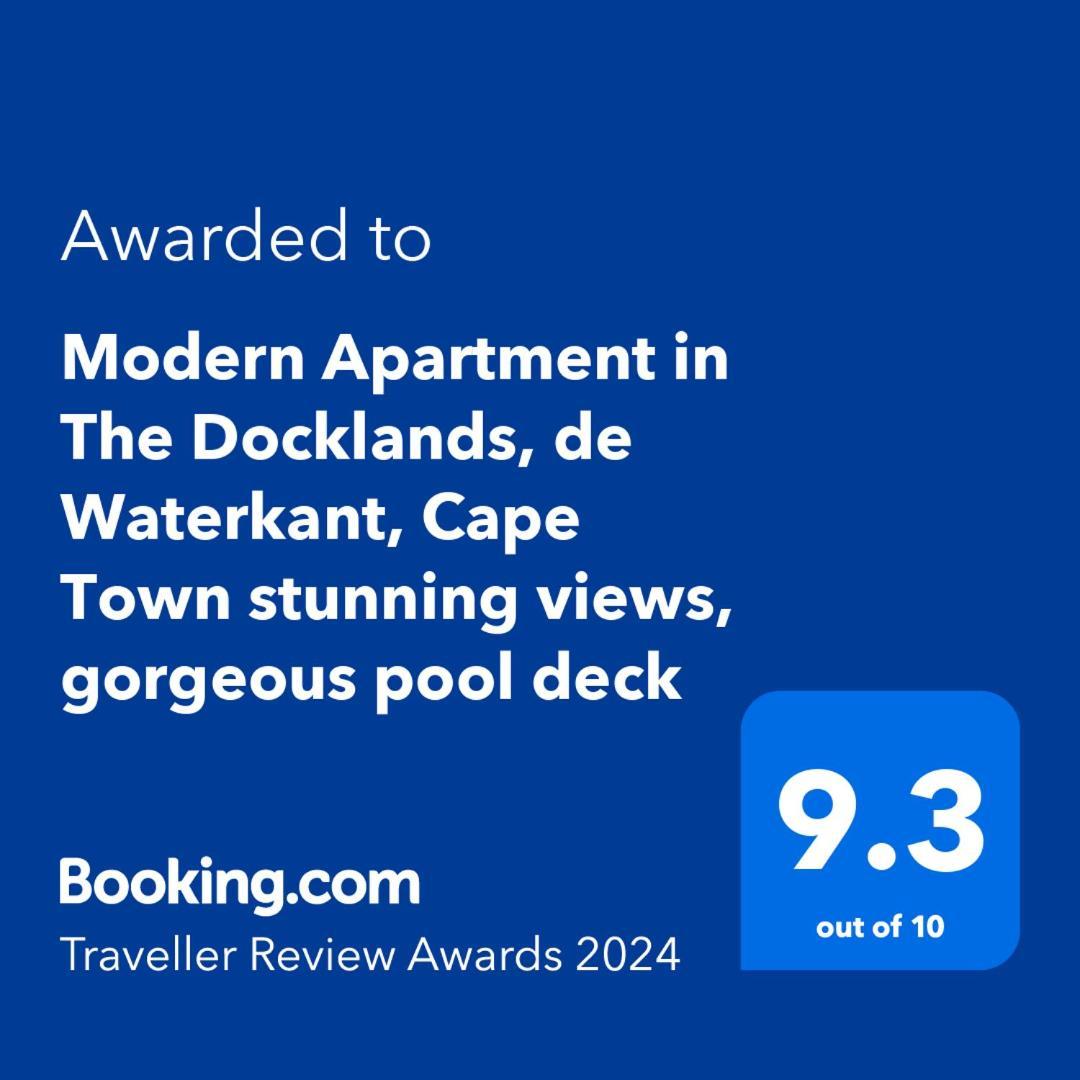 Modern Apartment In The Docklands, De Waterkant, Cape Town Stunning Views, Gorgeous Pool Deck Exterior photo